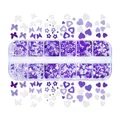 Paillettes papillon fleur de cerisier pour remplissage résine – Couleur 12MXZS