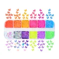 Paillettes papillon fleur de cerisier pour remplissage résine – Couleur 12YGBF