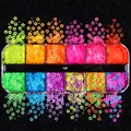 Paillettes papillon fleur de cerisier pour remplissage résine – Couleur 12YGMH