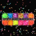 Paillettes papillon fleur de cerisier pour remplissage résine – Couleur 12YGSZ