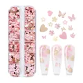Paillettes papillon fleur de cerisier pour remplissage résine – 3