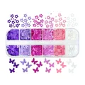 Paillettes papillon fleur de cerisier pour remplissage résine – Couleur 12ZGZXBFMH