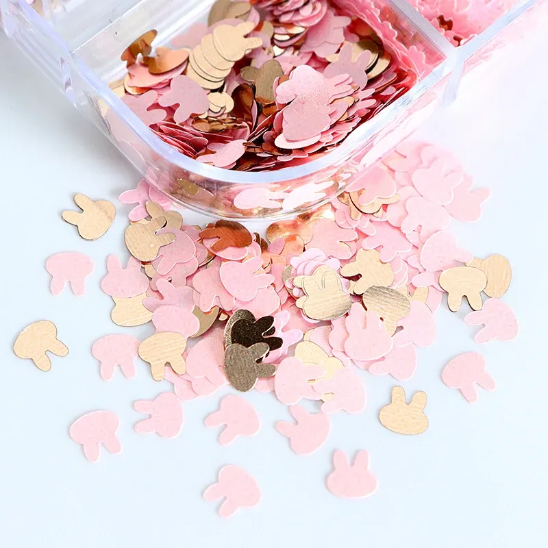 Paillettes papillon fleur de cerisier pour remplissage résine