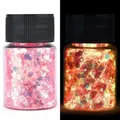 Paillettes résine 16 couleurs phosphorescentes pour décoration – Color 014