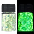 Paillettes résine 16 couleurs phosphorescentes pour décoration – Color Rose (08)