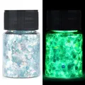 Paillettes résine 16 couleurs phosphorescentes pour décoration – Color vert (03)