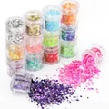 Paillettes UV brillantes dans le noir pour résine – 4