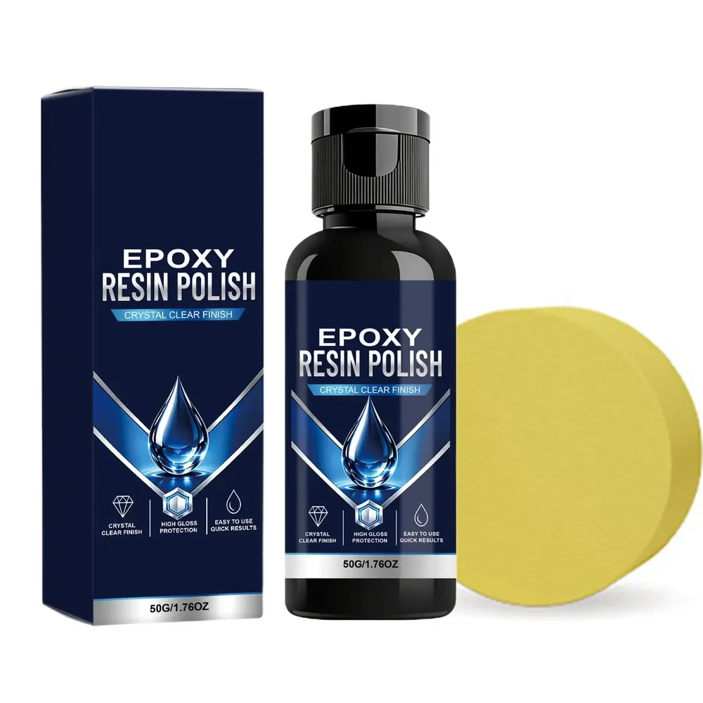 Pâte à polir résine époxy transparente 50 g haute brillance