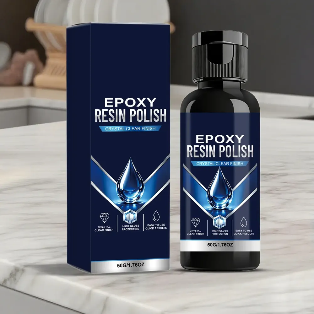 Pâte à polir résine époxy transparente 50 g haute brillance