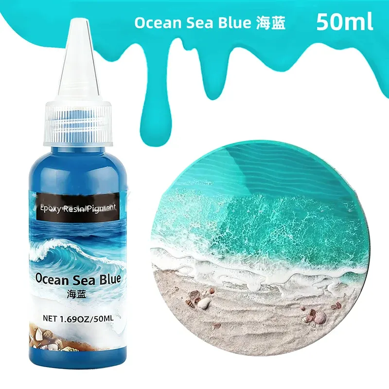 Pâte colorante effet océan 50 à 100 ml pour résine