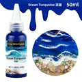 Pâte colorante effet océan 50 à 100 ml pour résine – Couleur OceanTurquoise-50ml
