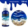 Pâte colorante effet océan 50 à 100 ml pour résine – Couleur OceanTurquoise-100ml