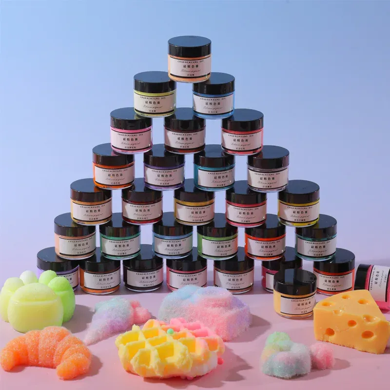 Pâte couleur huile macaron 5g pour silicone et résine