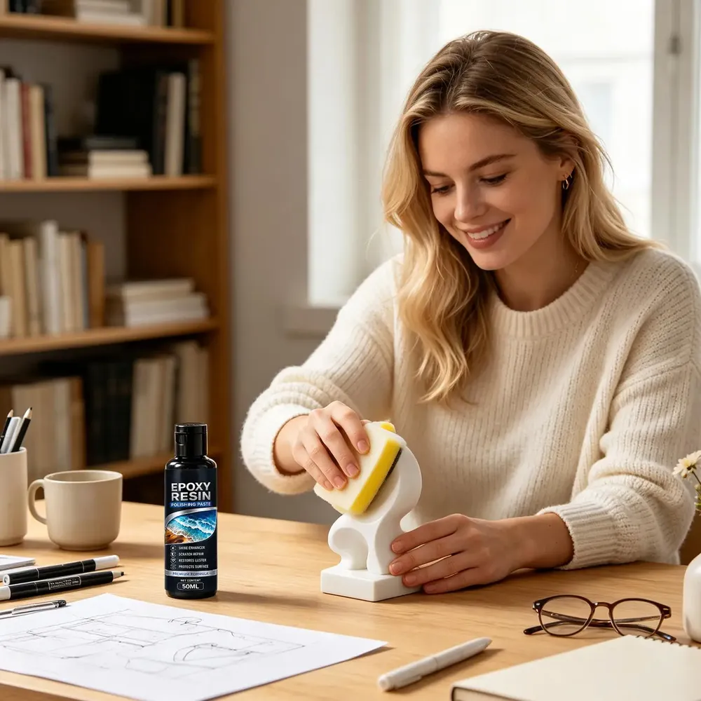 Pâte de polissage résine époxy 50 ml anti-rayures