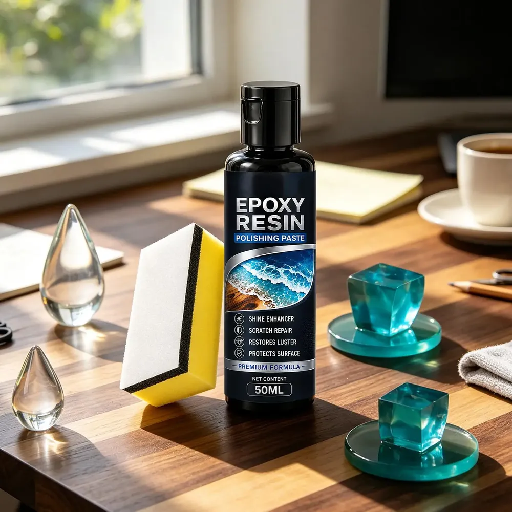 Pâte de polissage résine époxy 50 ml anti-rayures