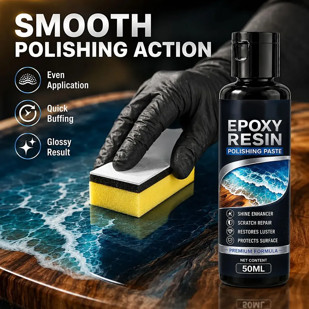 Pâte de polissage résine époxy 50 ml haute brillance