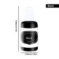 Pâte pigment résine époxy 30 ml 7 couleurs pour artisanat – Couleur Black