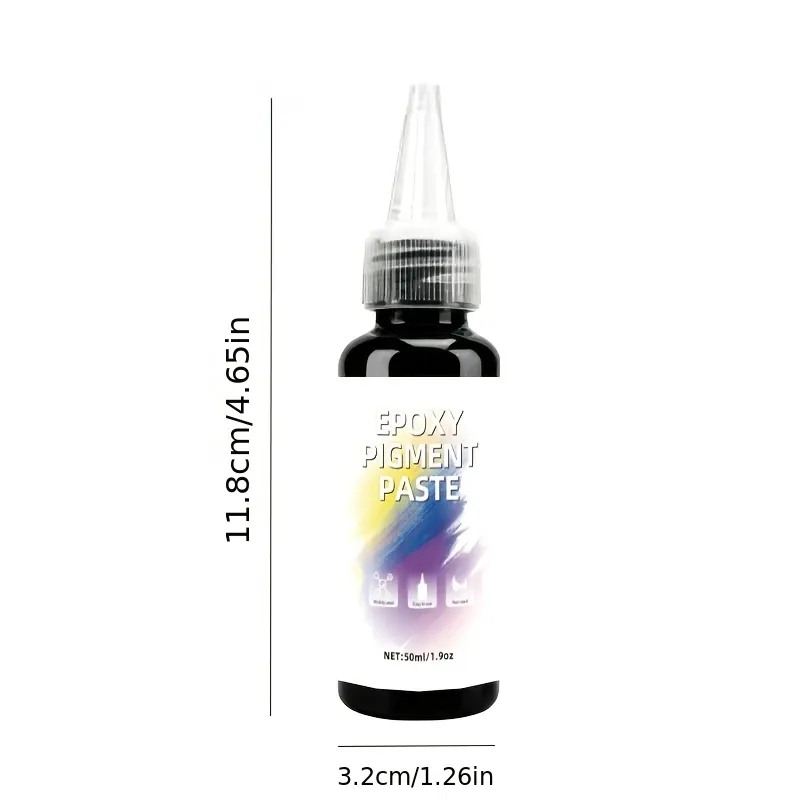 Pâte pigmentée blanche et noire 50 à 100 ml pour résine