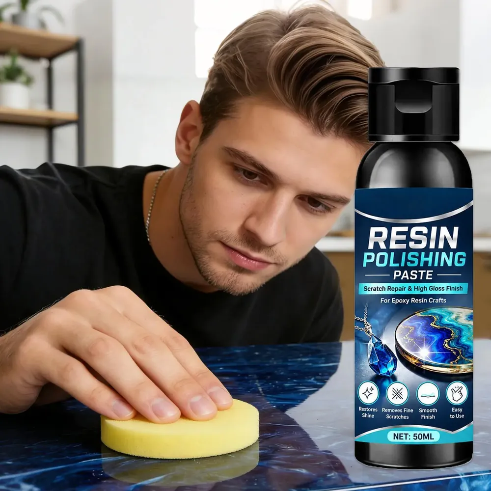 Pâte polissage résine époxy 50ml anti-rayures