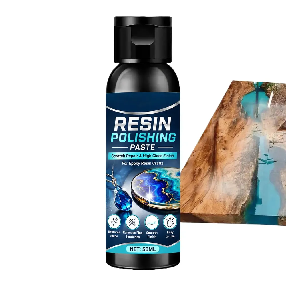 Pâte polissage résine époxy 50ml anti-rayures
