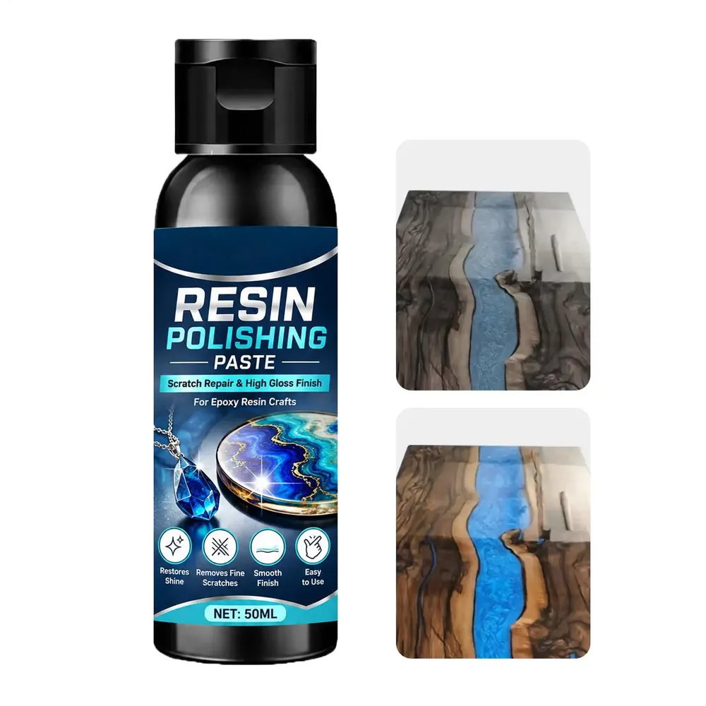 Pâte polissage résine époxy 50ml anti-rayures