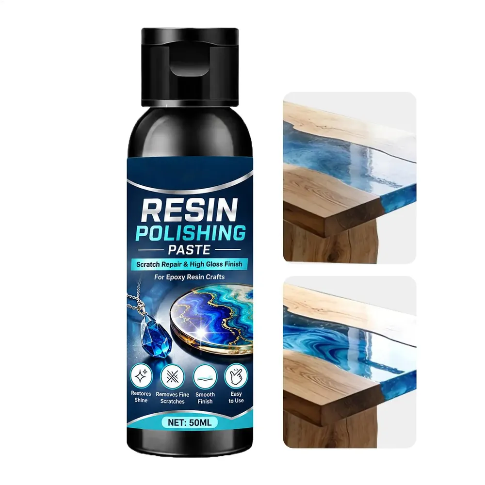 Pâte polissage résine époxy 50ml anti-rayures