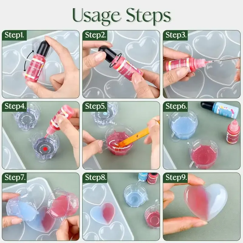 Pigment liquide 10 ml pour résine et bijoux