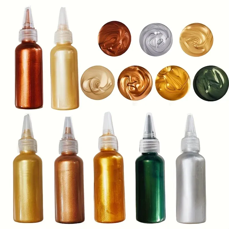 Pigment métallique 60 ml pour résine époxy et bijoux