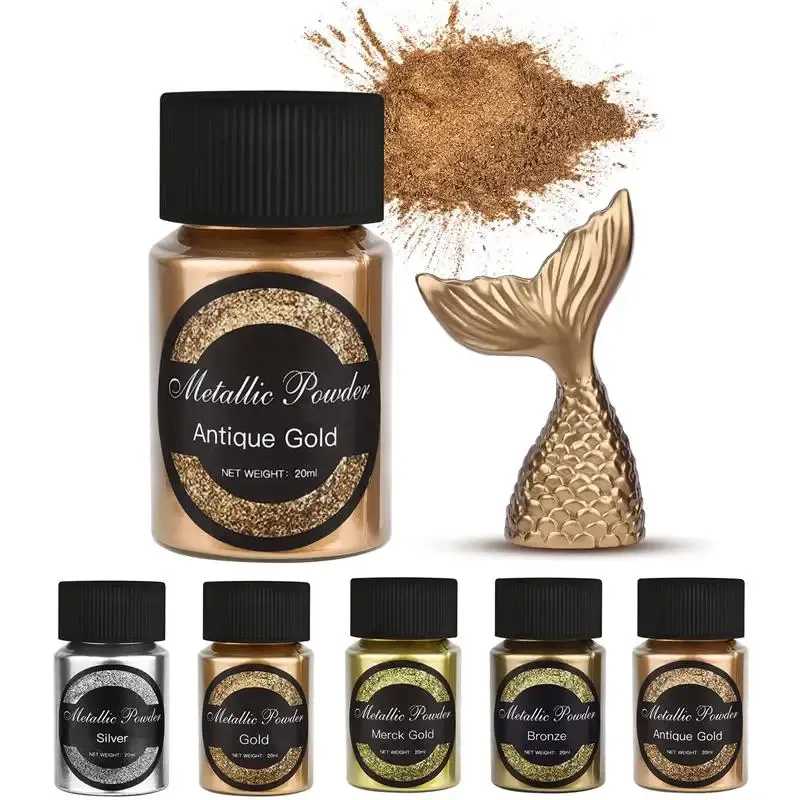 Pigment métallique nacré 20 ml pour bijoux résine