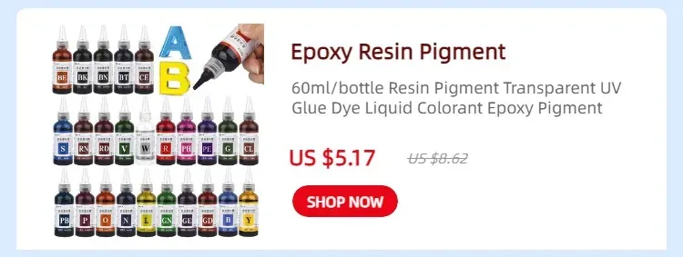 Pigment poudre nacrée résine 10 ml