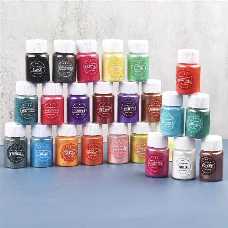 Pigment poudre nacrée résine 10 ml