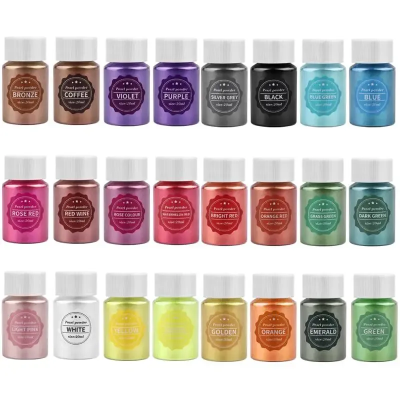 Pigment poudre nacrée résine 10 ml