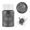 Pigment poudre nacrée résine 10 ml – Color Gris foncé (23)