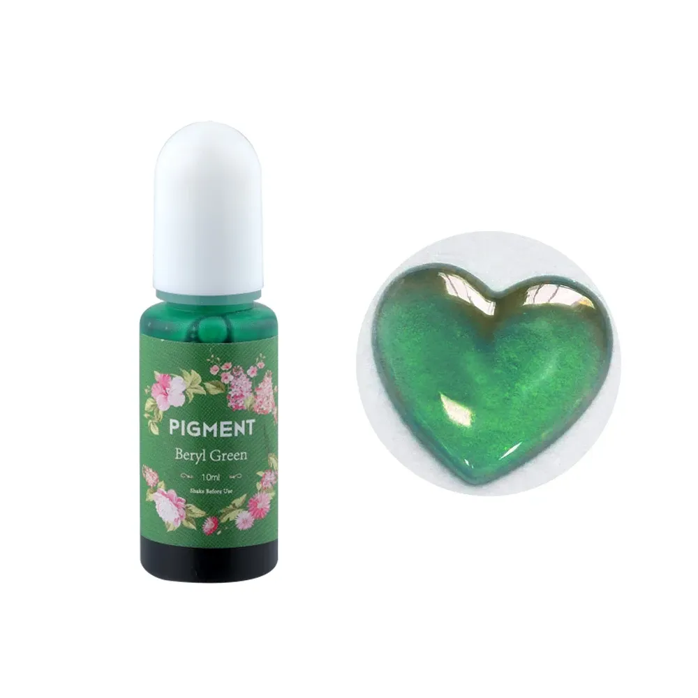 Pigment résine époxy 10 ml 26 couleurs pour bijoux