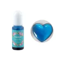 Pigment résine époxy 10 ml 26 couleurs pour bijoux – Couleur Peacock blue