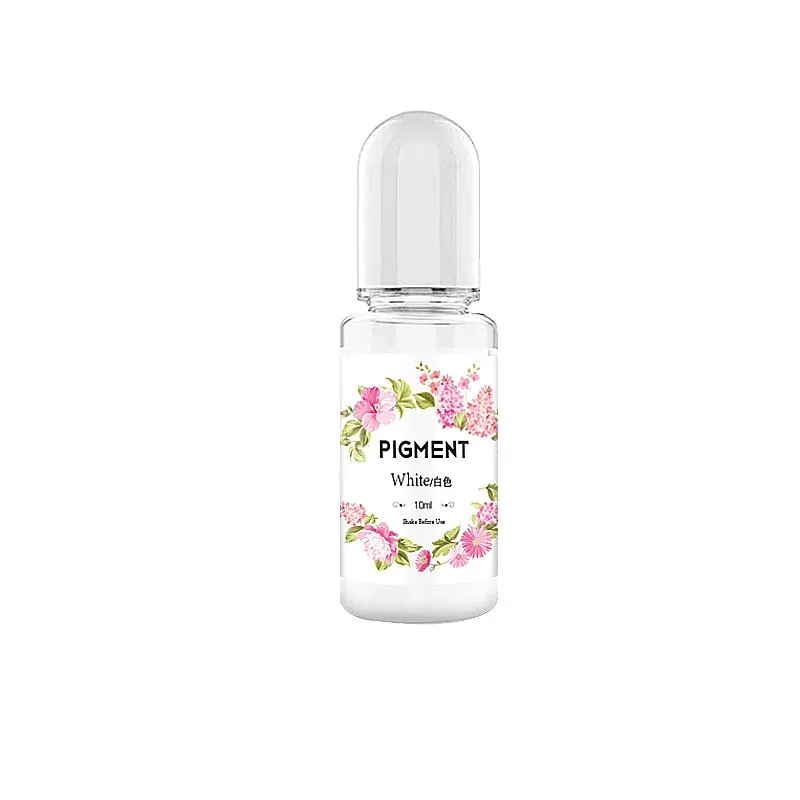 Pigment résine époxy liquide 30 couleurs transparentes