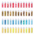 Pigments résine 10 ml et accessoires – Couleur New 48bottle Glitter