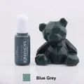 Pigments résine 10ml 24 couleurs pour bijoux UV – Couleur Blue Grey