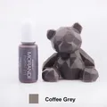 Pigments résine 10ml 24 couleurs pour bijoux UV – Couleur Coffee Grey