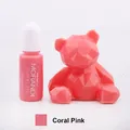 Pigments résine 10ml 24 couleurs pour bijoux UV – Couleur Coral Pink