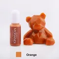 Pigments résine 10ml 24 couleurs pour bijoux UV – Couleur Orange