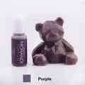 Pigments résine 10ml 24 couleurs pour bijoux UV – Couleur Purple