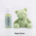 Pigments résine 10ml 24 couleurs pour bijoux UV – Couleur Sage Green