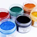 Pigments résine époxy 50ml 12 couleurs pour bijoux – 1
