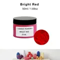 Pigments résine époxy 50ml 12 couleurs pour bijoux – Couleur bright red