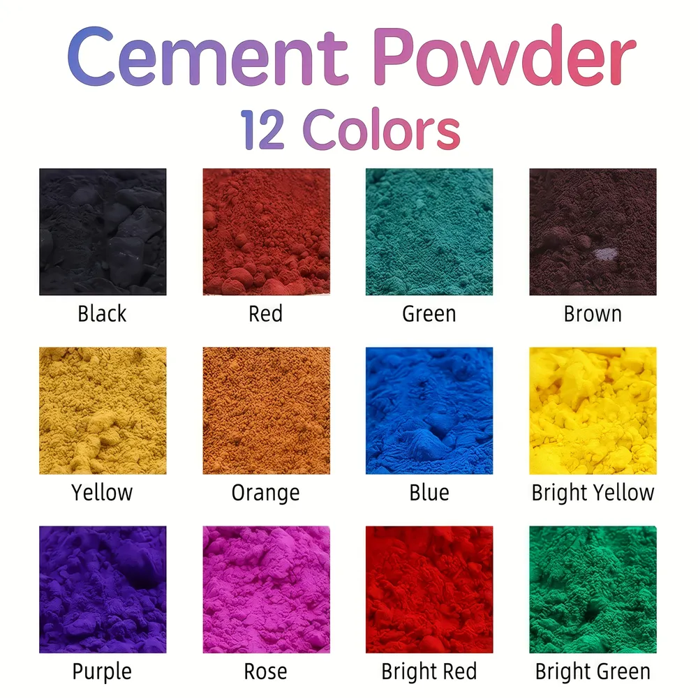 Pigments résine époxy 50ml 12 couleurs pour bijoux