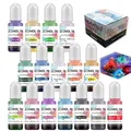 Pigments résine époxy UV – Color 08-16pcs