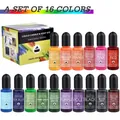 Pigments résine époxy UV – Color 13-16pcs