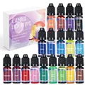 Pigments résine époxy UV – Color 21-18pcs