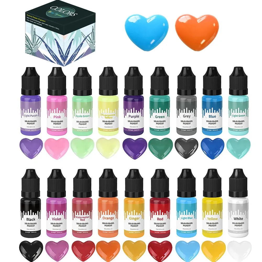 Pigments résine époxy UV